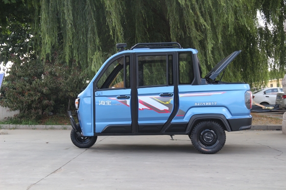 KUKA 300 Closed Electric Pickup Trucks Electric Three Wheeler Pickup Tricycle