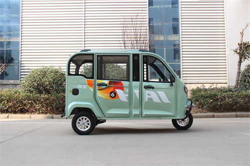 Liebao6 Max Closed Passenger Trike Electric Three Wheel Electric Tricycle Passenger
