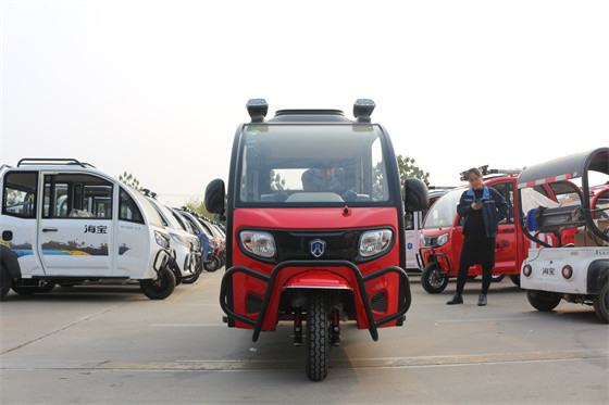 MKa G Open Electric Passenger Tricycle  Enclosed 3 Wheel Electric Moped