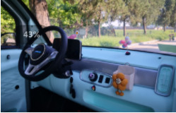 KunPeng Plus Four Wheeler Electric Vehicles Air Conditioner Solar Energy Low Speed Mini Car