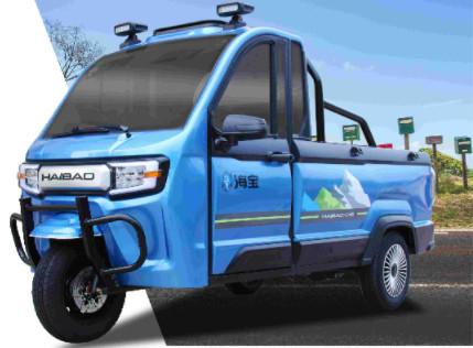 Wei Ka 300 Three Wheeled Electric Pickup Trucks Can Carry One Ton
