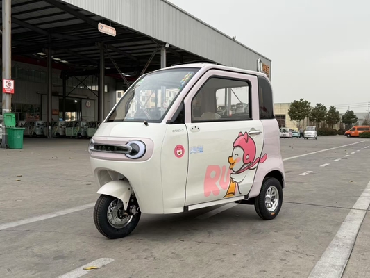 HuDie Pro 1500WD Two-Door Three-Seater Passenger Electric Tricycle