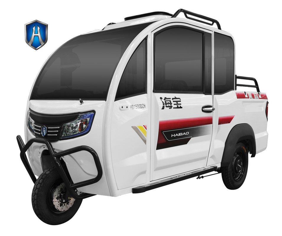 U Ka G2 3 Wheel Electric Passenger Tricycle Cargo Enclosed Electric Tricycle